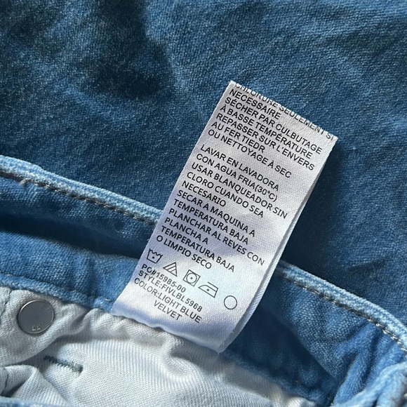 Joe’s Light Blue Soft Velvet Skinny Jeans 30 10 Ankle Pants - Picture 6 of 7